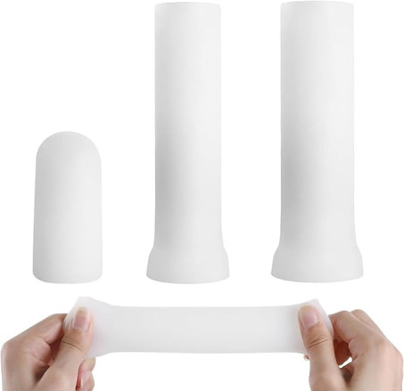3 PCS Silicone Glans Protector Caps for Penis Extenders
