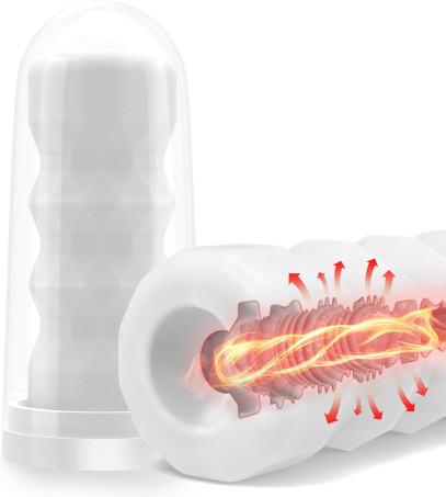 Male Masturbator with Heating Base