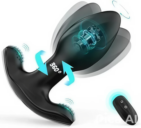 Anal Plug Flapping Anal Vibrator Prostate Massager
