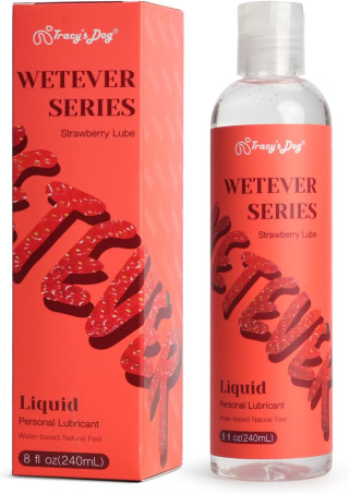 Tracy's Dog Water-Based Strawberry Flavored Lube