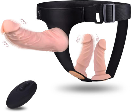 Harness Strap-On Vibration Realistic Dildos