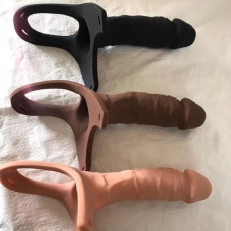 Strap On Hollow With Belt Toy