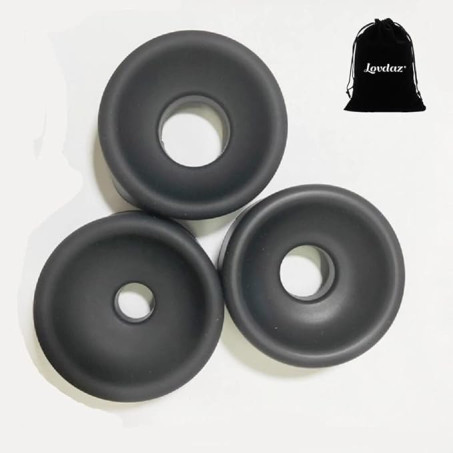 3-Pack Universal Silicone Penis Pump Replacement Sleeves
