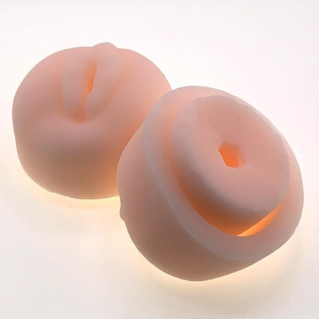 2-Piece Silicone Penis Pump Comfort Sleeve Set