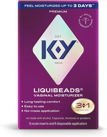 K-Y Liquibeads Vaginal Moisturizer for Women