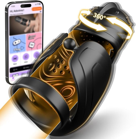 App-Controlled 3-in-1 Hands-Free Vibrating Penis Trainer and Cock Ring