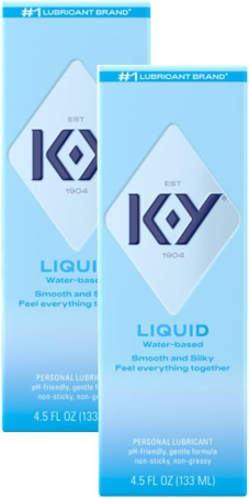 K-Y Liquid Classic Water-Based Body Friendly Formula