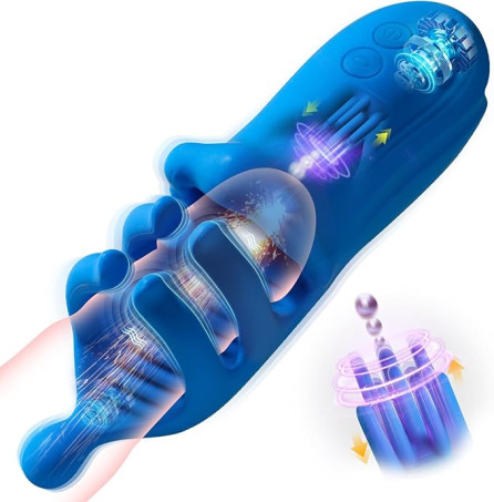 Beating & Vibrating Male Masturbator with Dual Motors
