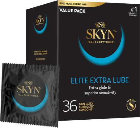 SKYN Elite Extra Lube Condoms 