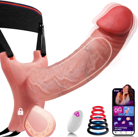 URICAGARD 2 App-Controlled Vibrating Penis Extender & Ball Stretcher