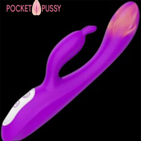 Silicone Rabbit Heating Vibrator In Pakistan