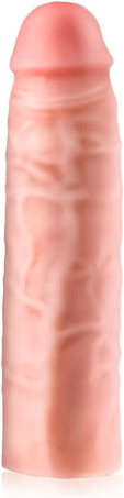 SexFlesh Fat Jack Penis Enlarger Sleeve – Realistic Reusable Silicone Sleeve