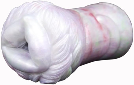 Liquid Silicone 3D Textured Dual-Channel Male Masturbator