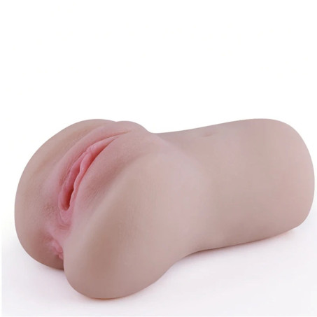 Amelia 3D Texture Channel 2 In 1 Pocket Pussy