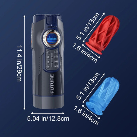 10 Air Bag Massage Drying Heating Base Luxury Male Masturbator