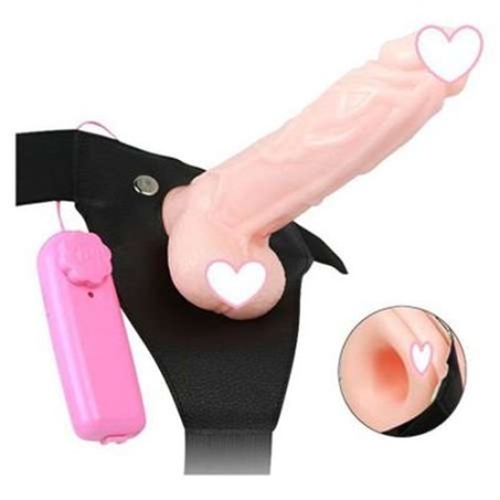 Double Ended Adult Dildo Toy With Strap