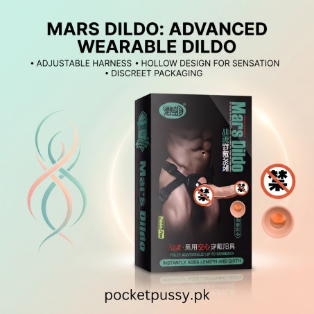 Men Strap on Realistic Dildo In Pakistan