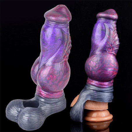 Product Name Monster Penis Extender Sleeve & Cock Ring – Liquid Silicone