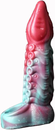 8.27-Inch Silicone Penis Extender and Girth Enhancer Sleeve