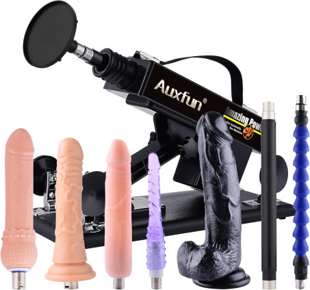 AUXFUN Sex Machine Love Machine Fuck Machine with Suction Cup Adapter