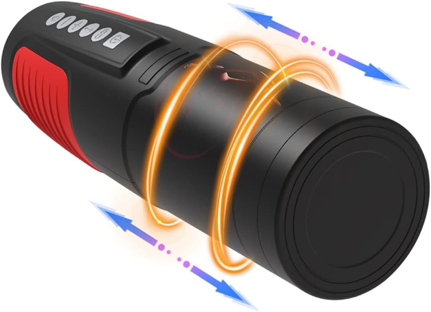 Vibrating Men Masturbator USB Rechargeable IHR6