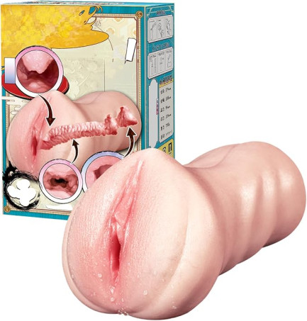 Pure Silicone Weighted Pocket Masturbator Cup