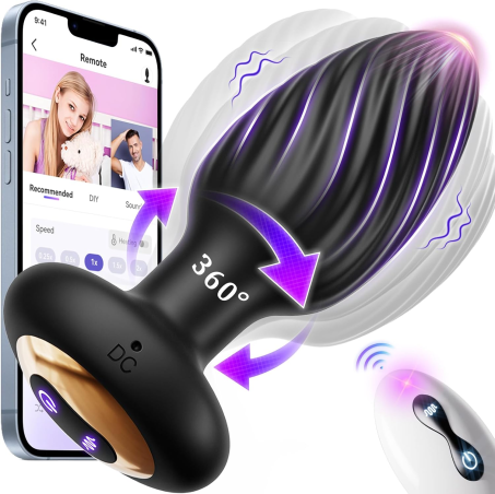 360° Rotation Adult Sex Toys for Men Prostate Massager 