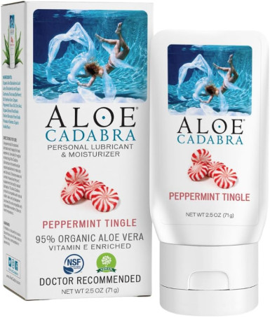 Aloe Cadabra Flavored Personal Lubricant and Vaginal Moisturizer