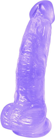 8.3-Inch Realistic Thick Liquid Silicone Dildo with Suction Cup