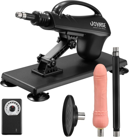 Joynse Automatic Telescopic Sex Machine with 3 Attachments and Speed Control