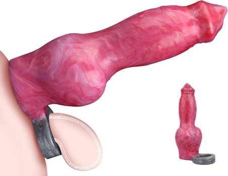 Big Dog Penis Sleeve Silicone Girth Enhancer