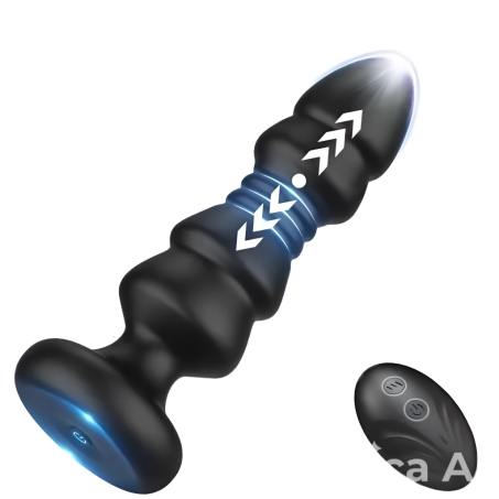 Thrusting Sex Toys Anal Plug