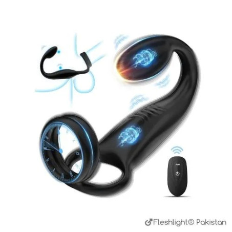 Vibrating Cock Ring Anal Vibrator