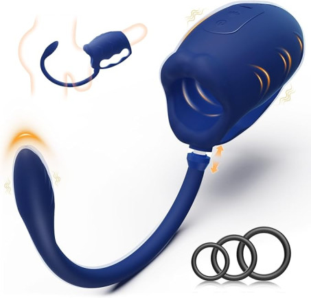 3-in-1 Dual-Motor Vibrating Male Masturbator and Anal Plug Combo