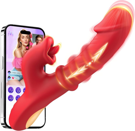 Toendi Thrusting Vibrator Sex Toys
