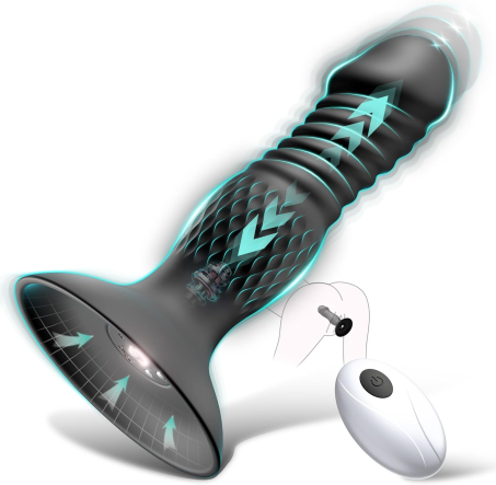 Thrusting Anal Plug Sex Toys for Men