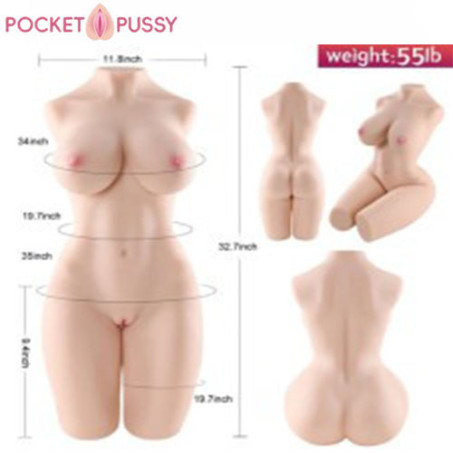 Aaliyah Ultra Realistic Full Size Sexy Female Sex Torso In Pakistan