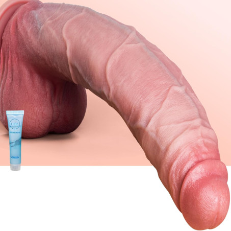 Upgraded 16 Inch Realistic Thick Huge Dildo Sex Toys