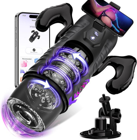 AI Voice-Controlled Smart Auto-Thrusting and Rotating Sex Machine